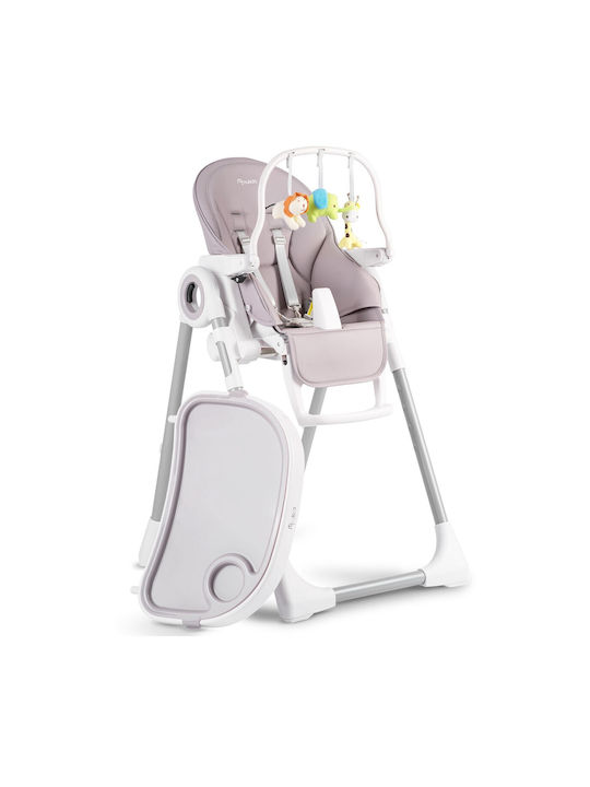 Nukido Belo Scaun Pliabil De Masă Bebe Violet