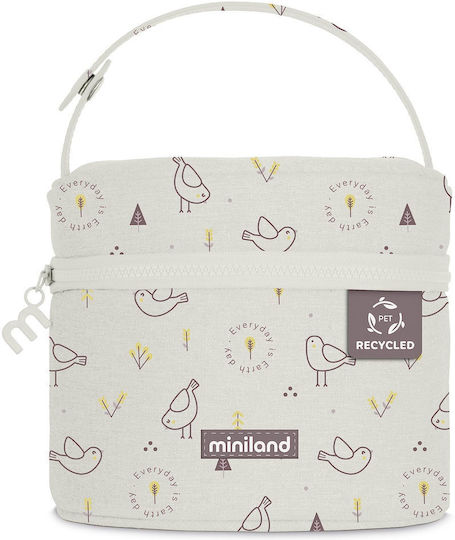 Miniland Glass Baby Container Chick 2pcs Brown