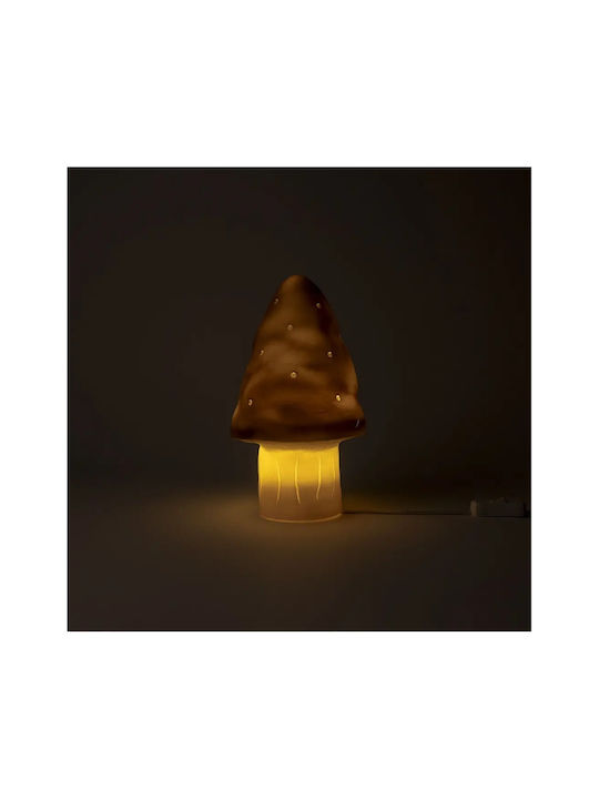 Egmont Led Παιδικό Διακοσμητικό Φωτιστικό Egmont Καφέ 15x15x28εκ.