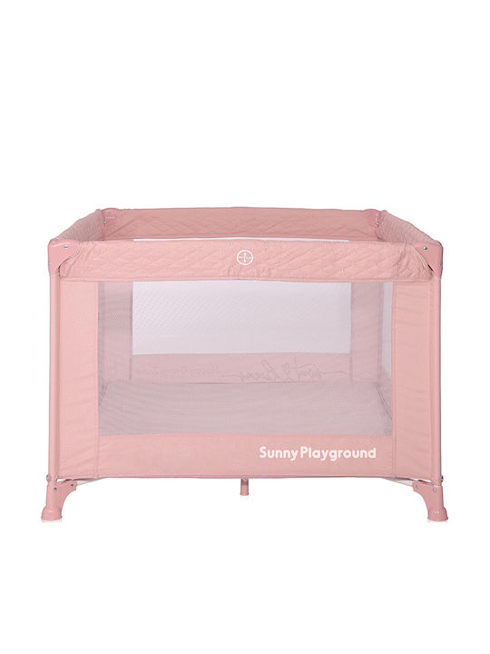 Lorelli Sunny Park with Mattress Pink 100x100cm