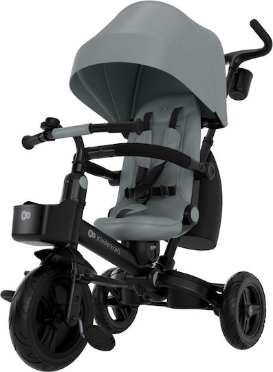 Kinderkraft AVEO 2 Plus Wandelbar mit Elterngriff für 9 Monate Grau