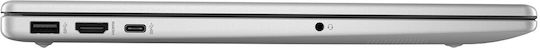 HP 15-fd1063nw 15.6" IPS FHD (Ultra 7-155H/24GB/512GB SSD/W11 Home) Silver (US Keyboard)