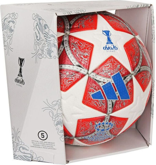 adidas UEFA Women's Champions League Pro Red Soccer Ball