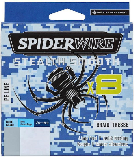 Spiderwire Stealth Smooth 8 Νήμα Ψαρέματος 300m / 0.15mm / 16.5kg