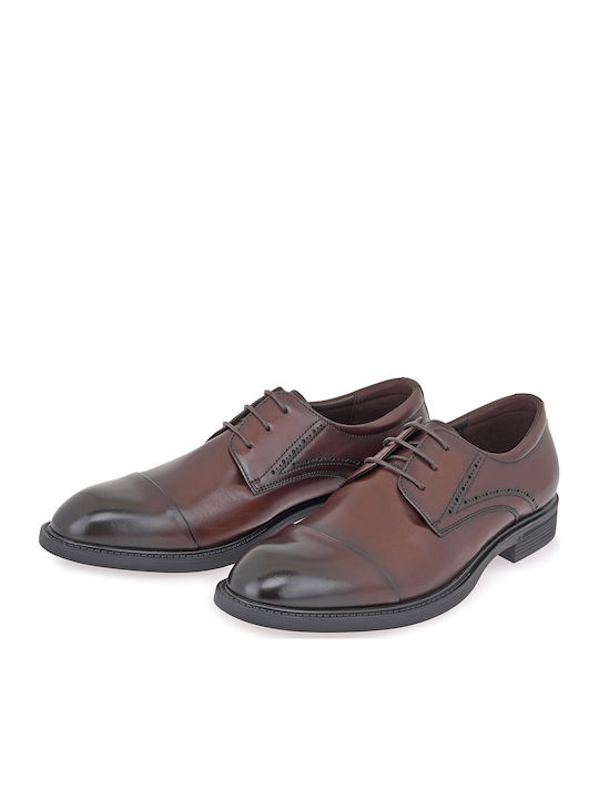 Leather Men's Dress Shoes Brown