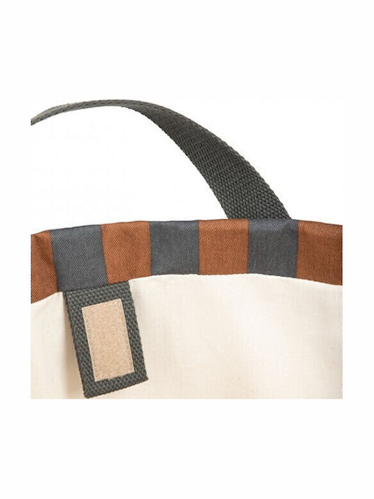 Nobodinoz Kinder Wäschekorb Aus Stoff Majestic Braune 37x37x40cm