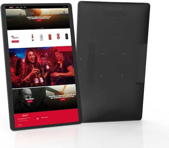 Allnet High Performance Public Displays 14 Inch Android 12 Rk3588 NFC PoE HDMI Black Color