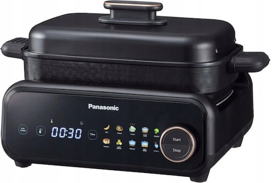 Panasonic Aragaz Multifuncțional 1400W cu Capacitate de 2.5l Negru