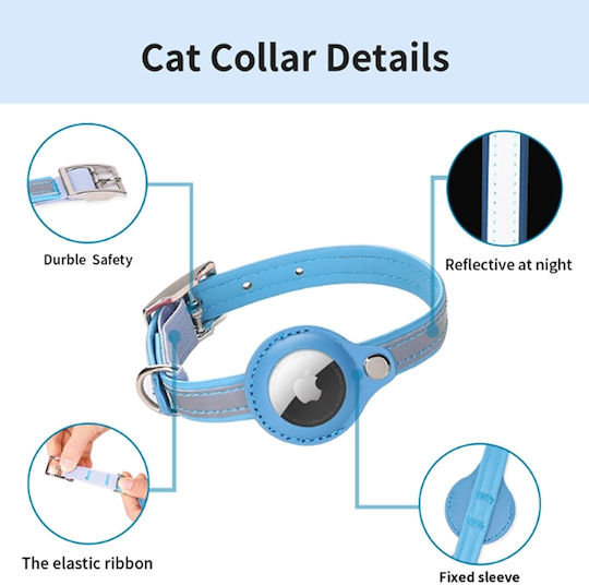 Animal Cat Collar Black