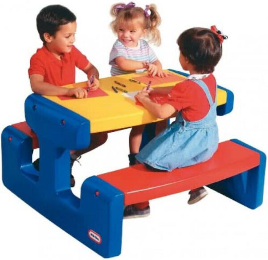 Primary Σετ Παιδικό Τραπέζι με Καρέκλες Κόκκινο Little Tikes