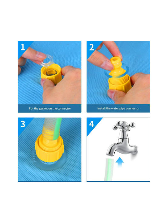 Animal Summer Pool Pet Dog Pool 150εκ. Blue 1pcs