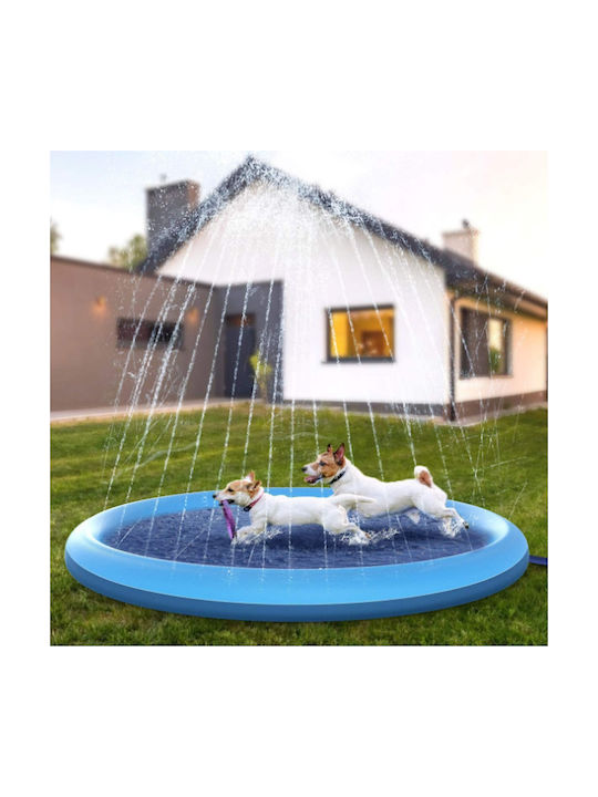 Animal Piscină De Vară Pentru Câini 150 Cm Albastră