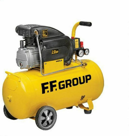 FFG AC-D 250 Easy Cu o singură fază Compresor de aer 96dB cu Putere 2hp și Rezervor de aer 50lt 47244