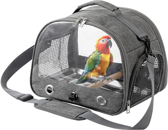 Animal Bird Cage 33x24x26cm. Transparent
