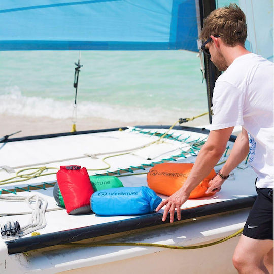 Lifeventure Στεγανός Σάκος Πλάτης 75lt Πορτοκαλί