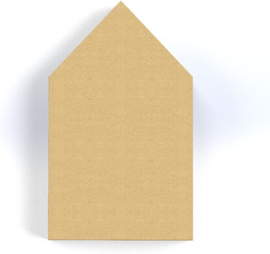 Holzhandwerksdekoration Σπιτάκι Βάσης 12.5x7.5cm