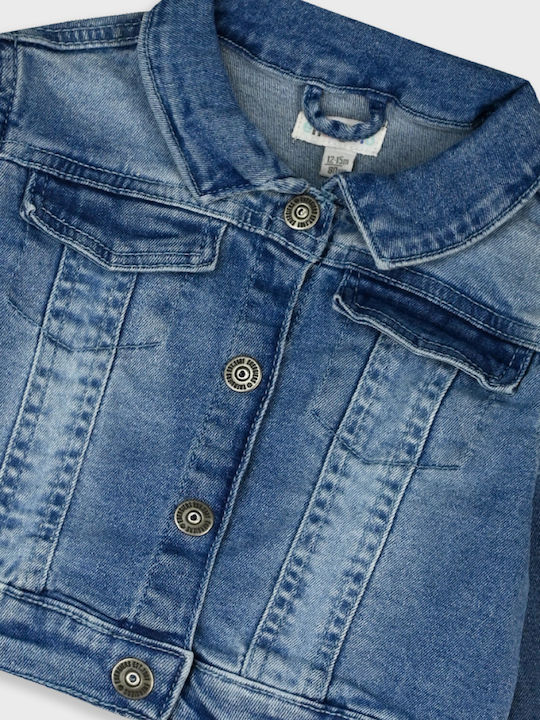 Kids Denim Short Blue Jacket