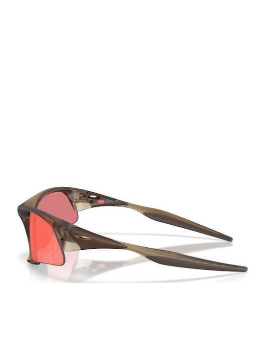 Oakley Herren Sonnenbrille mit Braun Gestell und Rot Linse OO9532-10