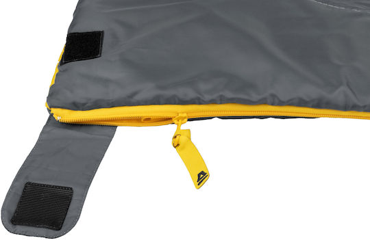 Abbey Sac de dormit Single De vară Camp Grey/Yellow