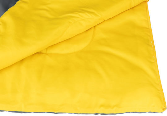 Abbey Sac de dormit Single De vară Camp Grey/Yellow