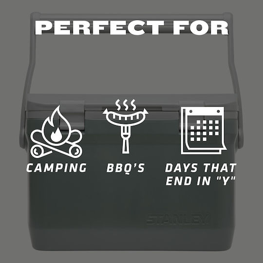 Stanley Easy Carry Outdoor Cooler Portable Fridge 15L Green