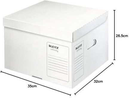 Leitz Hârtie Cutie de Arhivare cu Capac 1buc