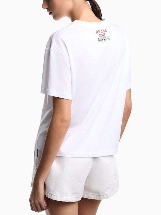 Γυναικείο T-shirt Optical White