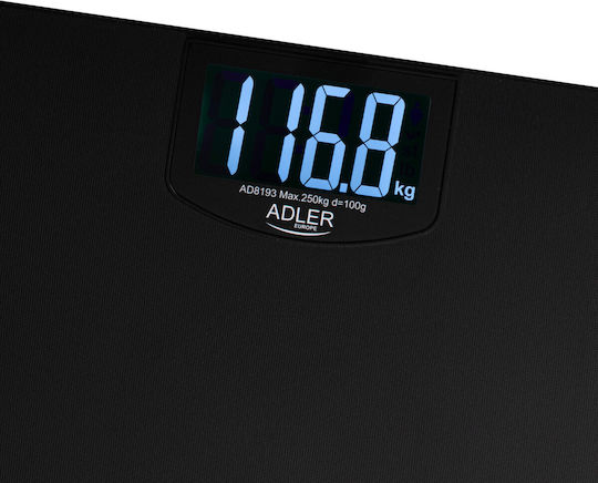 Adler Дигитална Кантар в Черен цвят AD 8193