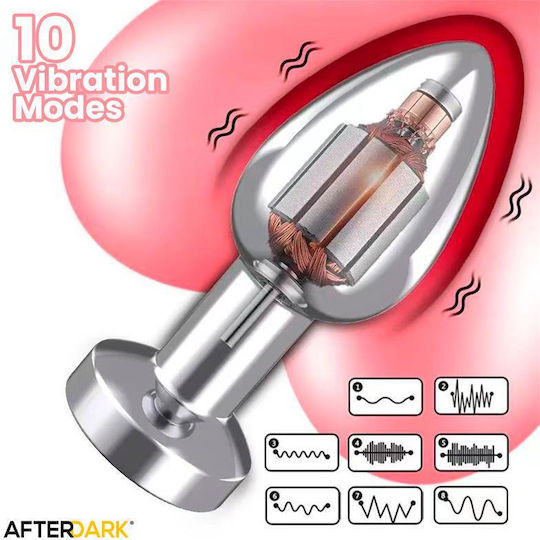LateToBed Anal Plug with Vibration Large