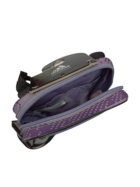 Cu City Check Men's Shoulder / Crossbody Bag Purple