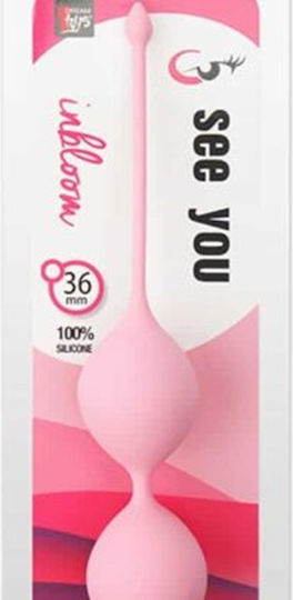 Dream Toys See You In Bloom Duo Balls Vaginalbälle Rosa