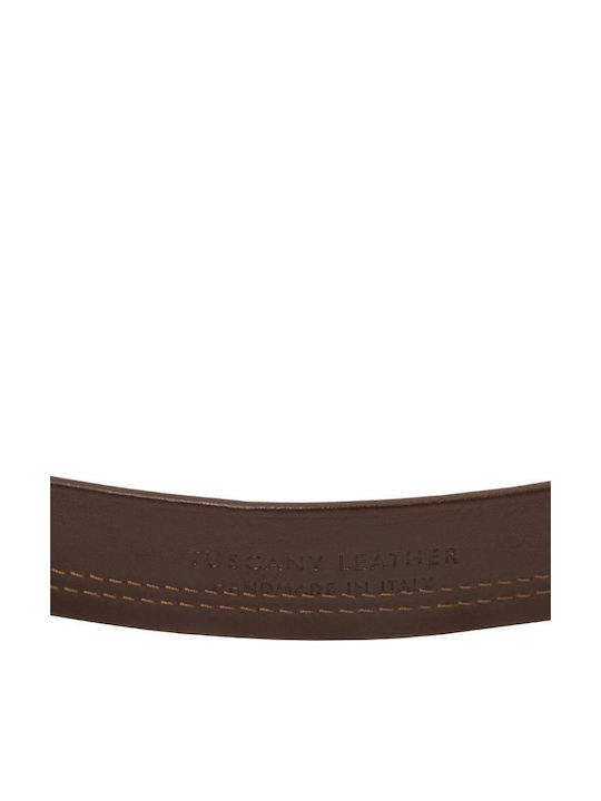 Herren Gürtel Leder Braun