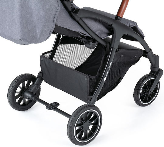 Petite & Mars Cross Cărucior Reglabil Pentru Copii Potrivit De La 6+ Luni Gri 7.8kg