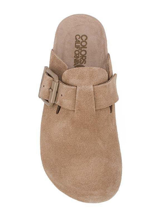 Colors Of California Damen Holzschuhe Beiges
