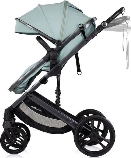 Chipolino Amore Reversible 2 in 1 Baby Stroller Suitable for Newborn Matcha 11kg