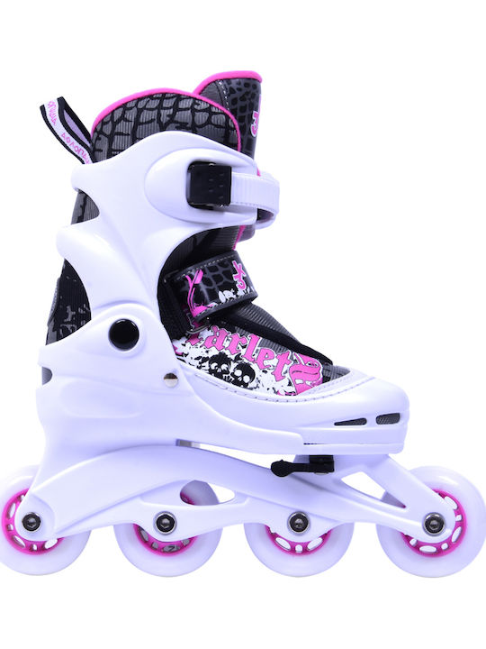 Αθλοπαιδιά Inline Αυξομειούμενα Rollers Μωβ Παιδικά