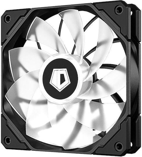 ID-Cooling Ventilator Pentru Carcasă TF-12025 Pro Lamă Inversată (1800rpm / 82.5cfm) cu Iluminare ARGB
