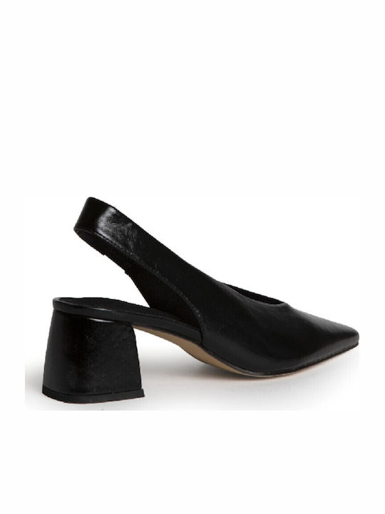 Heels with Mid Heel Black
