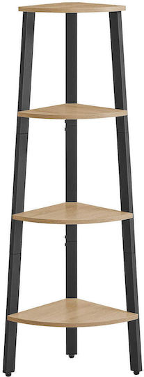 Corner Bookcase Sonoma 34x34x125cm Corner Bookcase Sonoma 34x34x125cm