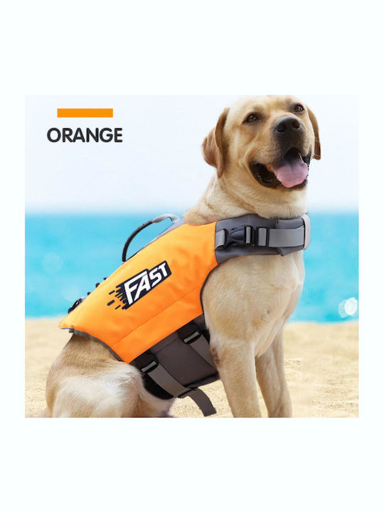Animal Hundeschwimmweste Wasserdicht Orange