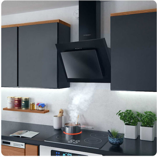 Berdsen Berdsen Abzugshaube Schornstein 60cm Schwarze