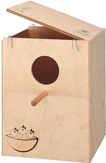 Padovan Nido Legno L7 Wooden Enclosed Nest 23x16.5x17cm