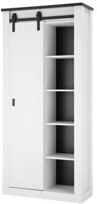Βιβλιοθήκη με LED Cirtale 122 93x38x201εκ.