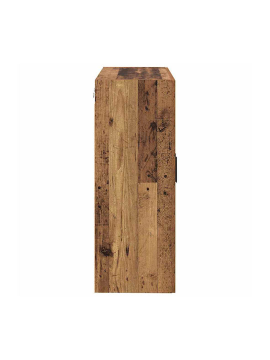 Wand-Kabinette aus Alt-Holz (2 Stück) 69,5x34x90cm