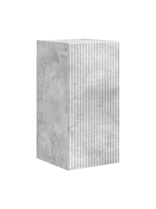 Wand Wohnzimmer Schrank aus Spanplatte Beton 30x31x60cm