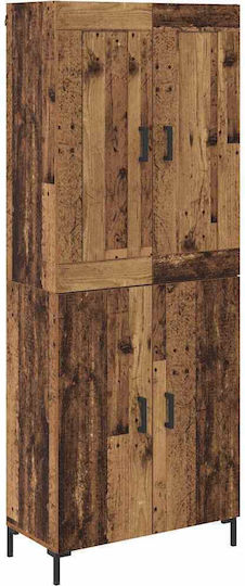 Βιβλιοθήκες Highboard (2τμχ) 69.5x34x180εκ.