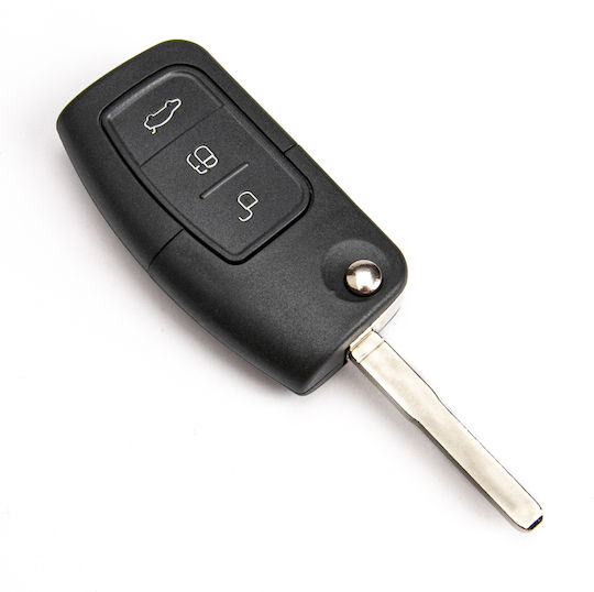 Carcasă Cheie Auto cu Lamă cu 3 Butoane pentru Ford