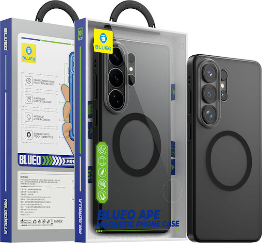 Blueo Ape Handyhülle Rückseite Schwarz für Galaxy S26+