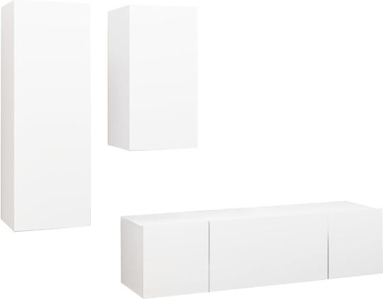 Wall Living Room Cabinet Made of Particle Board 30x30cm