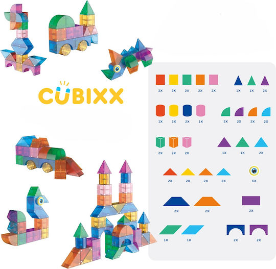 Clics Toys Μαγνητικό Παιχνίδι Κατασκευών για Παιδιά 3+ Ετών